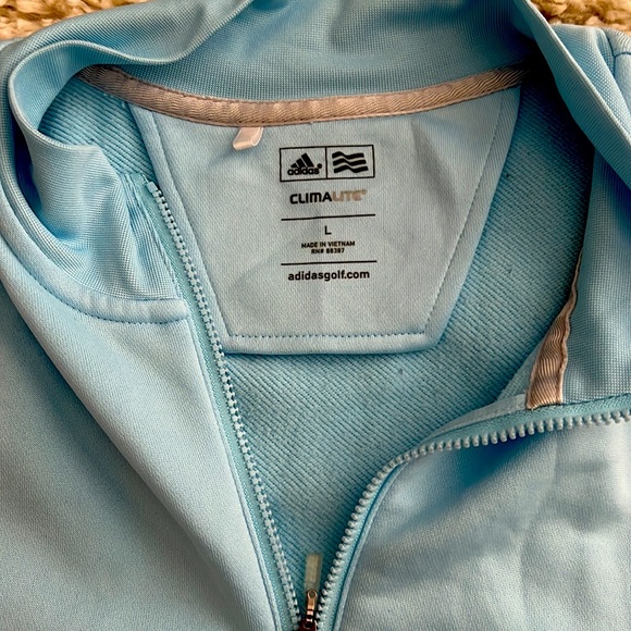 Adidas Golf Quarter Zip Pullover - Picture 4 of 4